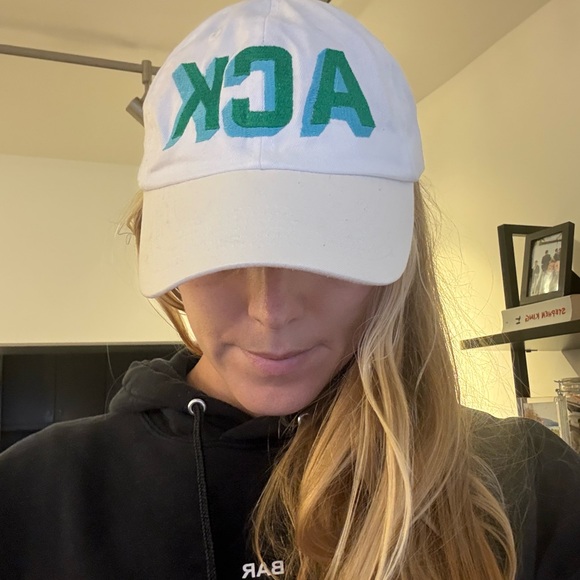 Nantucket (ACK) white hat - Picture 2 of 2